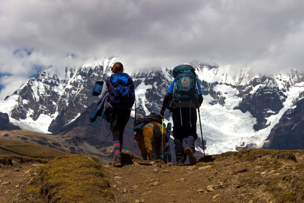 Trekking on Ausangate mountain