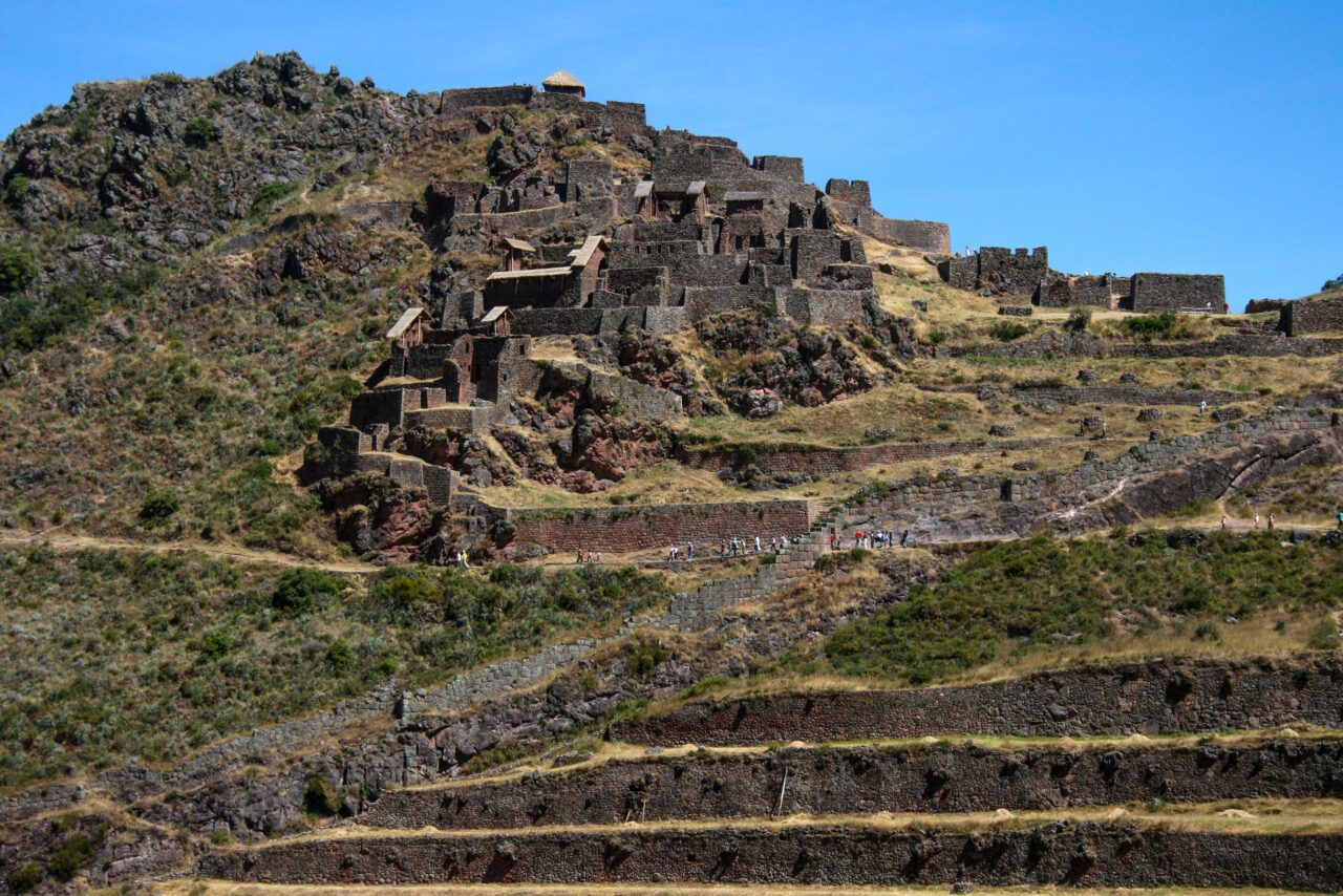 Inca terraces at Pisac
